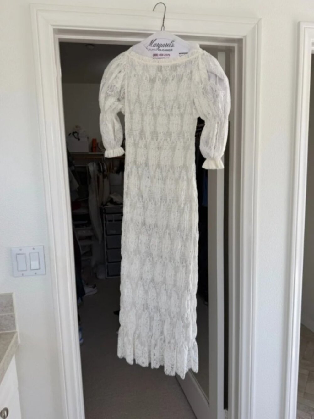 Doen Raquella Lace dress in Salt size small. Like new! - Picture 10 of 11
